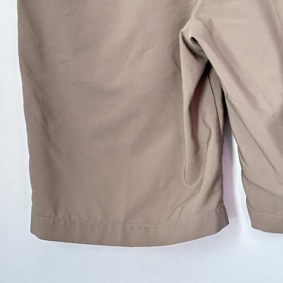 Adidas Men's Beige Neutral Minimalist Bermuda Dress Shorts Size 30 -d60 - Picture 13 of 15